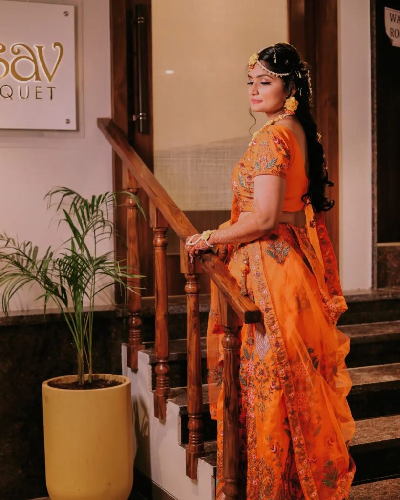 Candid bridal portrait